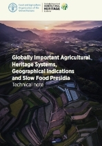 Systèmes ingénieux du patrimoine agricole mondial, indications géographiques et